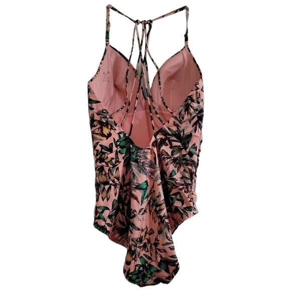 Athleta Swim Athleta Aqualuxe Print Molded One Piece Large - Picture 7 of 10